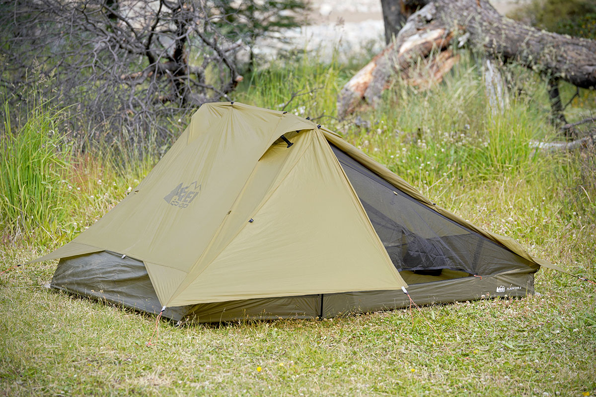 REI Flash Air 2 backpacking tent (in field 2)